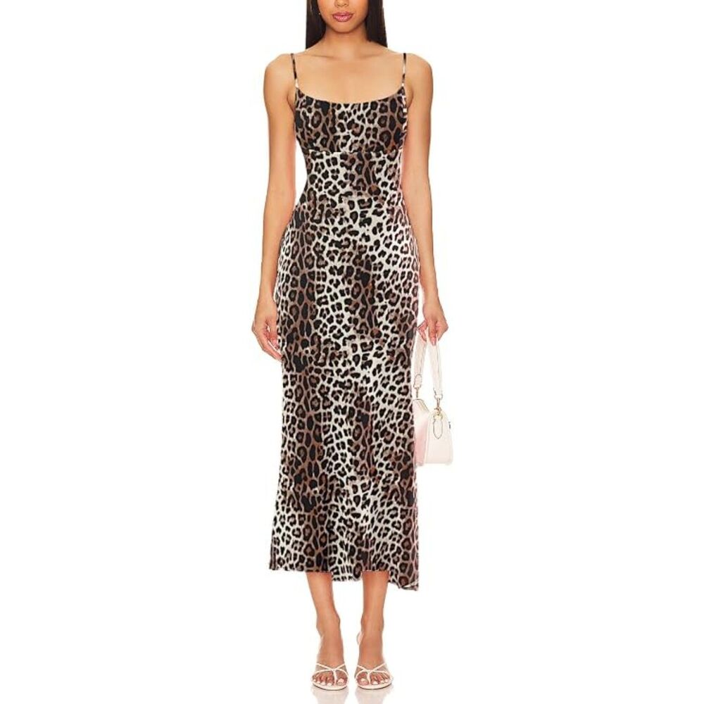 Spaghetti Straps Lace Mesh Maxi Dress, Size 8-10, 15F-203D012